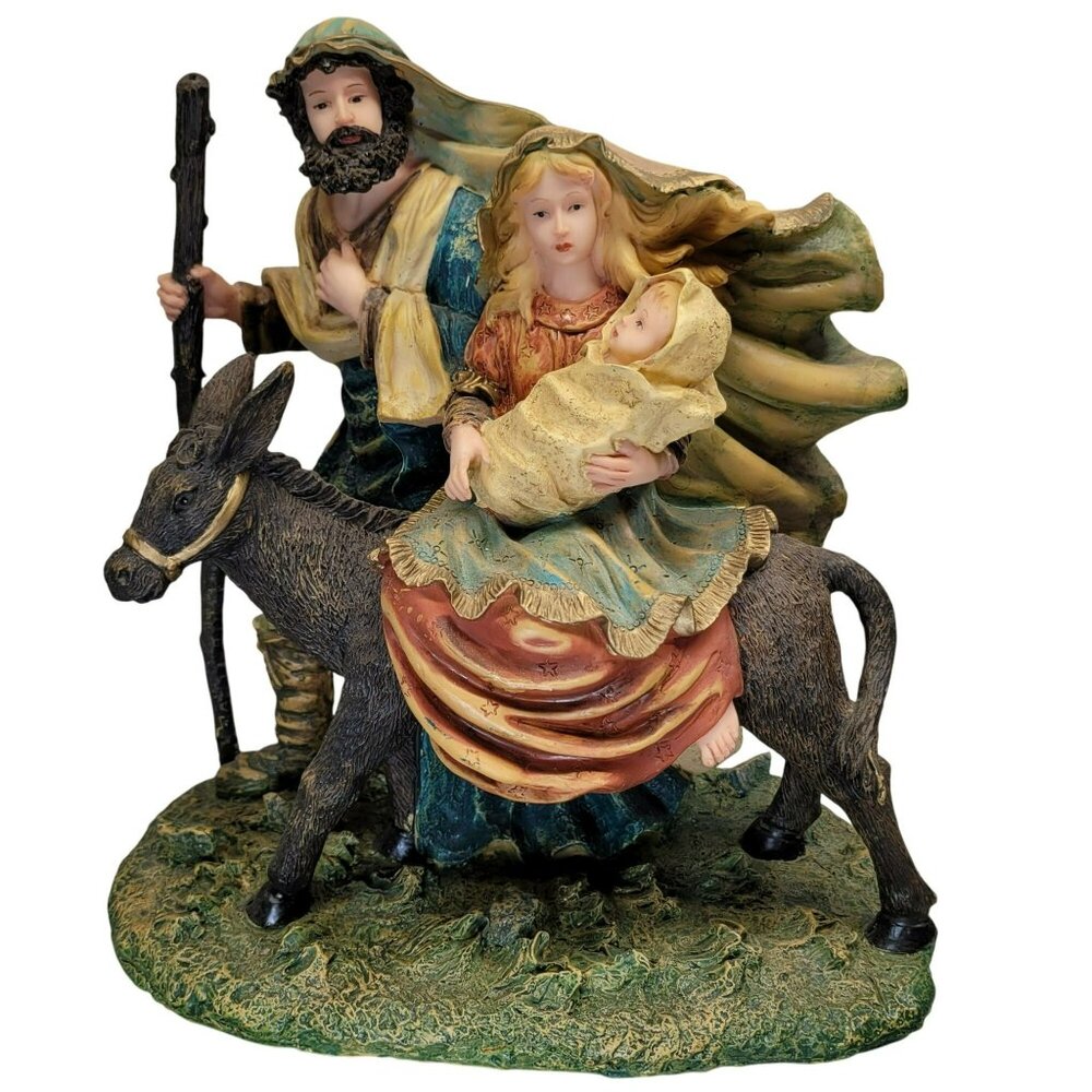 The Holy Family Nativity Christmas Figurine Home Interiors Religious 11122-01
